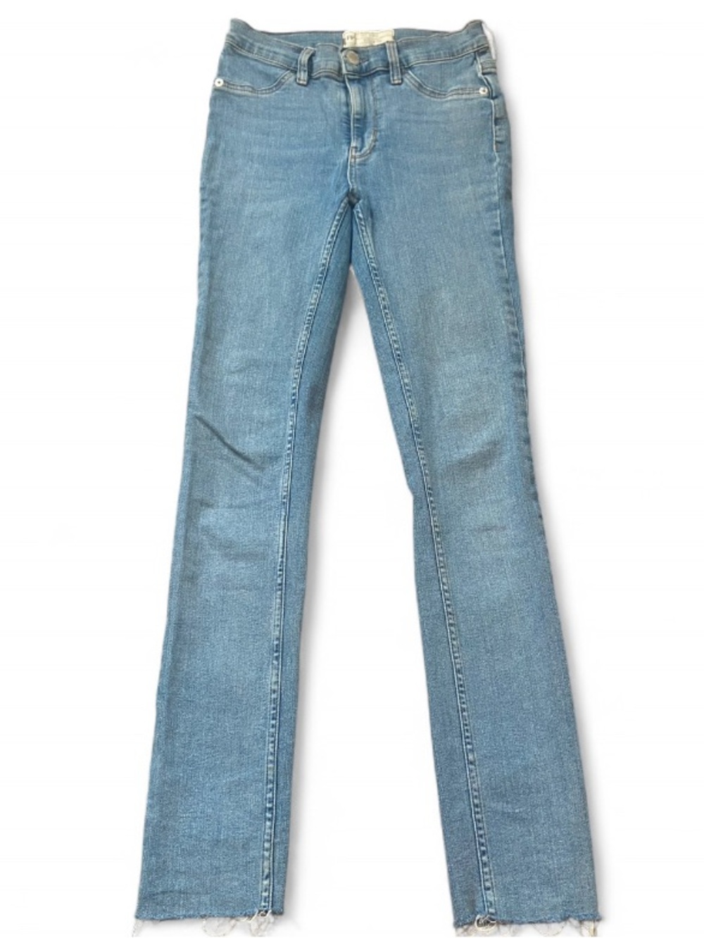 Free People Light Wash Skinny Jeans Size 25L - Picture 1 of 5